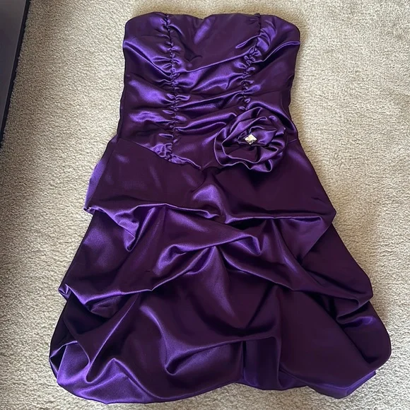 ruby rox homecoming dress Sylvia Radiant Off the Shoulder Mini Sequins Homecoming Dresses, Burgundy main image 0